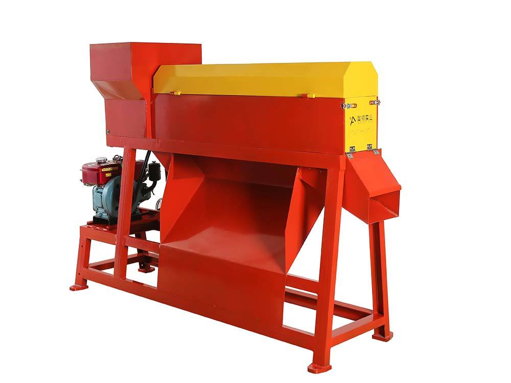 800kg/h diesel macadamia peeling machine