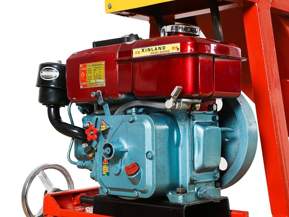 800kg/h diesel macadamia peeling machine