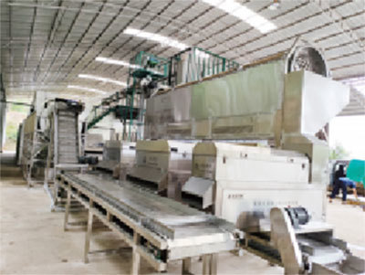 Yunao Damang City, Lincang and Daxueshan factories Intelligent CNC primary processing production line